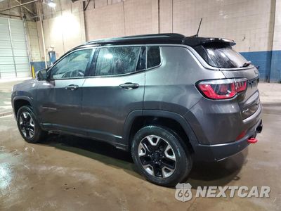 Drugie zdjęcie samochodu z przodu: 2017 JEEP COMPASS TRAILHAWK VIN:3C4NJDDB8HT667578 - miniatura