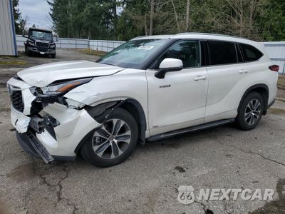 2020 TOYOTA HIGHLANDER HYBRID XLE 5TDGBRCH0LS505472 - główne zdjęcie licytacji z USA - miniatura