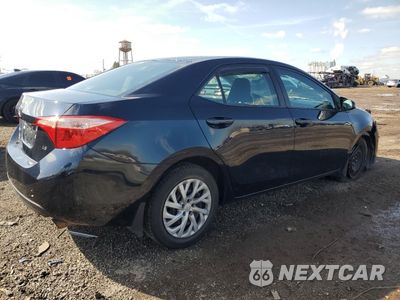 Trzecie zdjęcie samochodu z tyłu: 2018 TOYOTA COROLLA L VIN:2T1BURHE3JC095341 - miniatura