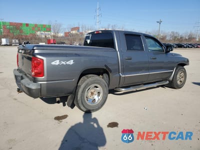 Trzecie zdjęcie samochodu z tyłu: 2007 DODGE DAKOTA QUAD SLT VIN:1D7HW48P27S171508 - miniatura