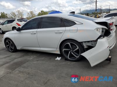 Drugie zdjęcie samochodu z przodu: 2021 HONDA ACCORD SPORT VIN:1HGCV1F37MA040342 - miniatura