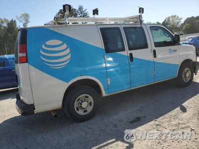 Trzecie zdjęcie samochodu z tyłu: 2017 CHEVROLET EXPRESS G2500 VIN:1GCWGAFF4H1271995 - miniatura