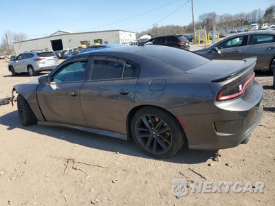 Drugie zdjęcie samochodu z przodu: 2019 DODGE CHARGER SCAT PACK VIN:2C3CDXGJ8KH734350 - miniatura