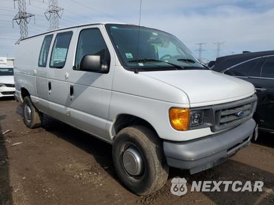 Czwarte zdjęcie samochodu z boku: 2006 FORD ECONOLINE E350 SUPER DUTY VAN VIN:1FTSE34L76DA07870 - miniatura