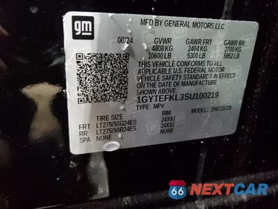 Zdjęcie 13 z 13 samochodu: 2025 CADILLAC ESCALADE IQ SPORT-2 VIN:1GYTEFKL3SU100219 - miniatura