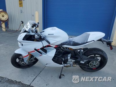Trzecie zdjęcie samochodu z tyłu: 2024 DUCATI SUPERSPORT VIN:ZDMVABDS1RB000749 - miniatura