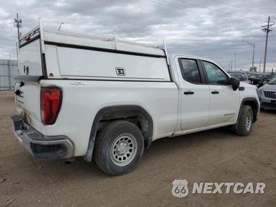 Trzecie zdjęcie samochodu z tyłu: 2023 GMC SIERRA K1500 VIN:1GTRUAEK5PZ193716 - miniatura
