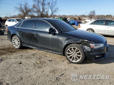 Czwarte zdjęcie samochodu z boku: 2015 AUDI A4 PREMIUM PLUS VIN:WAUFFAFL6FA080968 - miniatura