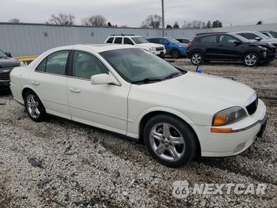 Czwarte zdjęcie samochodu z boku: 2002 LINCOLN LS VIN:1LNHM87A22Y694985 - miniatura