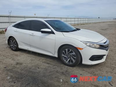 Czwarte zdjęcie samochodu z boku: 2017 HONDA CIVIC EX VIN:2HGFC2F70HH560241 - miniatura