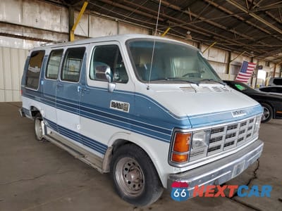 Czwarte zdjęcie samochodu z boku: 1990 DODGE RAM VAN B150 VIN:2B7GB11X0LK779770 - miniatura