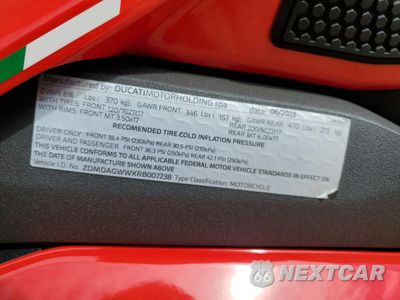 Zdjęcie 9 z 9 samochodu: 2024 DUCATI PANIGALE V4S VIN:ZDMDAGWWXRB007238 - miniatura