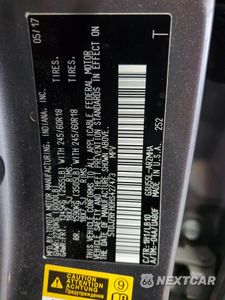 Zdjęcie 13 z 14 samochodu: 2017 TOYOTA HIGHLANDER SE VIN:5TDJZRFH0HS427473 - miniatura