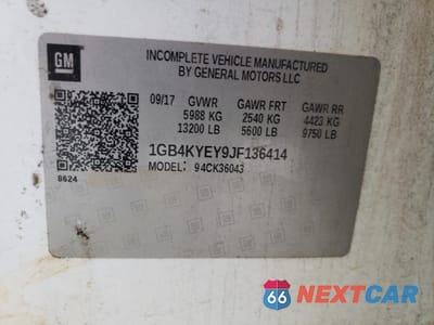 Zdjęcie 14 z 14 samochodu: 2018 CHEVROLET SILVERADO K3500 VIN:1GB4KYEY9JF136414 - miniatura