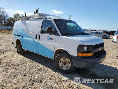 Czwarte zdjęcie samochodu z boku: 2012 CHEVROLET EXPRESS G2500 VIN:1GCWGFCA7C1177821 - miniatura