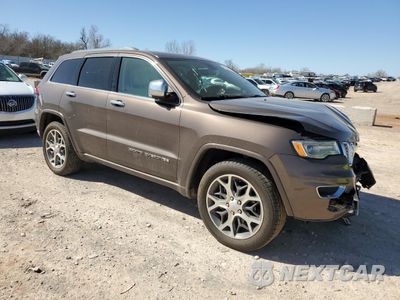 Czwarte zdjęcie samochodu z boku: 2020 JEEP GRAND CHEROKEE OVERLAND VIN:1C4RJECG8LC323824 - miniatura