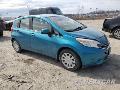 Czwarte zdjęcie samochodu z boku: 2014 NISSAN VERSA NOTE S VIN:3N1CE2CP8EL428446 - miniatura