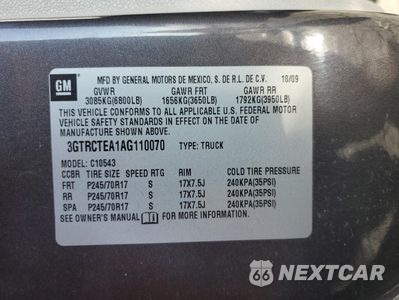 Zdjęcie 15 z 15 samochodu: 2010 GMC SIERRA C1500 VIN:3GTRCTEA1AG110070 - miniatura