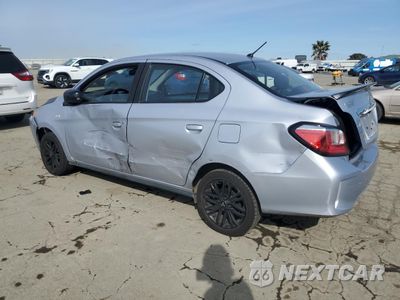 Drugie zdjęcie samochodu z przodu: 2022 MITSUBISHI MIRAGE G4 ES VIN:ML32FUFJ8NHF08309 - miniatura