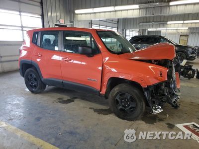 Czwarte zdjęcie samochodu z boku: 2019 JEEP RENEGADE SPORT VIN:ZACNJBAB6KPJ76236 - miniatura