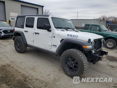 Czwarte zdjęcie samochodu z boku: 2024 JEEP WRANGLER 4XE VIN:1C4RJXN68RW283543 - miniatura