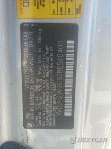 Zdjęcie 12 z 12 samochodu: 2011 BMW 328 I VIN:WBADW3C52BE540400 - miniatura