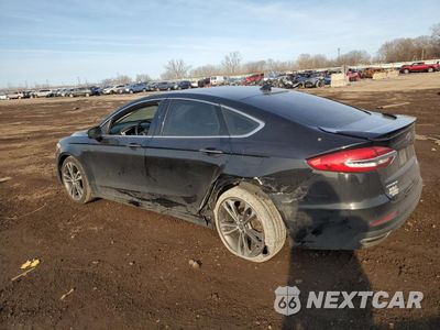 Drugie zdjęcie samochodu z przodu: 2019 FORD FUSION TITANIUM VIN:3FA6P0D99KR184443 - miniatura