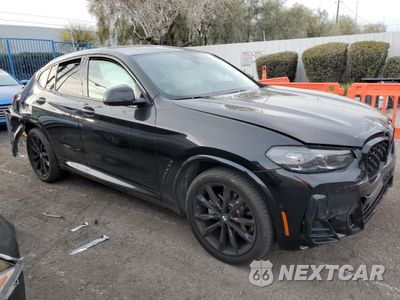 Czwarte zdjęcie samochodu z boku: 2023 BMW X4 XDRIVE30I VIN:5UX33DT0XP9R23775 - miniatura