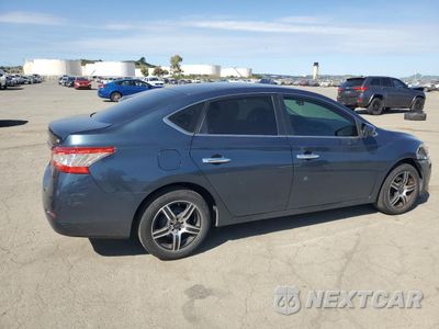 Trzecie zdjęcie samochodu z tyłu: 2014 NISSAN SENTRA S VIN:3N1AB7AP2EY219867 - miniatura