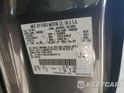 Zdjęcie 14 z 14 samochodu: 2004 FORD F150 VIN:1FTRF12W24NB49712 - miniatura