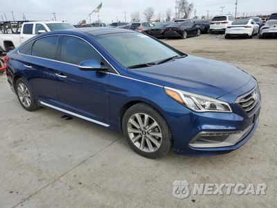 Czwarte zdjęcie samochodu z boku: 2016 HYUNDAI SONATA SPORT VIN:5NPE34AF7GH267964 - miniatura