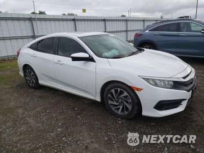 Czwarte zdjęcie samochodu z boku: 2018 HONDA CIVIC EX VIN:2HGFC2F7XJH529147 - miniatura