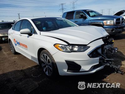 Czwarte zdjęcie samochodu z boku: 2020 FORD FUSION SE VIN:3FA6P0T92LR150251 - miniatura