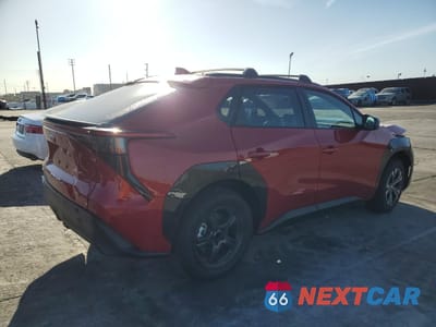 Trzecie zdjęcie samochodu z tyłu: 2024 TOYOTA BZ4X XLE VIN:JTMAAAAA1RA055188 - miniatura