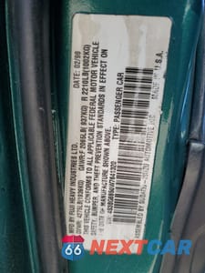 Zdjęcie 12 z 12 samochodu: 1998 SUBARU LEGACY 30TH ANNIVERSARY OUTBACK VIN:4S3BG6850W7641320 - miniatura