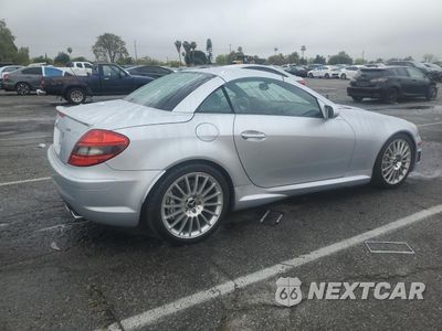 Trzecie zdjęcie samochodu z tyłu: 2006 MERCEDES-BENZ SLK 55 AMG VIN:WDBWK73F16F084525 - miniatura