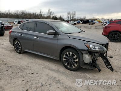 Czwarte zdjęcie samochodu z boku: 2019 NISSAN SENTRA S VIN:3N1AB7AP5KY316685 - miniatura
