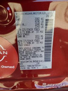 Zdjęcie 12 z 12 samochodu: 2019 NISSAN ROGUE S VIN:5N1AT2MT7KC806541 - miniatura