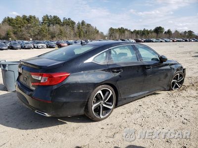 Trzecie zdjęcie samochodu z tyłu: 2022 HONDA ACCORD SPORT SE VIN:1HGCV1F45NA069297 - miniatura
