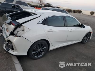 Trzecie zdjęcie samochodu z tyłu: 2021 HONDA CIVIC EX VIN:SHHFK7H64MU225503 - miniatura