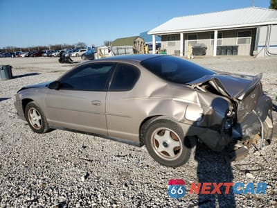 Drugie zdjęcie samochodu z przodu: 2003 CHEVROLET MONTE CARLO LS VIN:2G1WW12E339419311 - miniatura