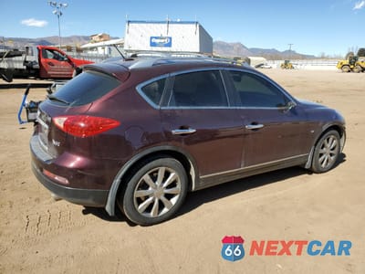 Trzecie zdjęcie samochodu z tyłu: 2014 INFINITI QX50 VIN:JN1BJ0HR0EM190815 - miniatura