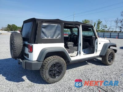 Trzecie zdjęcie samochodu z tyłu: 2018 JEEP WRANGLER UNLIMITED SPORT VIN:1C4BJWDG1JL924818 - miniatura