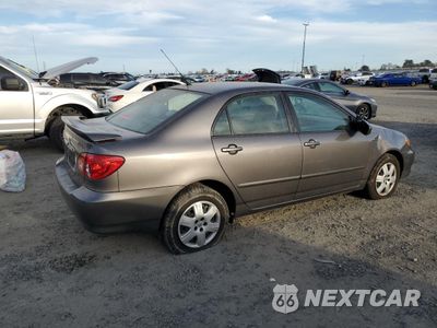 Trzecie zdjęcie samochodu z tyłu: 2007 TOYOTA COROLLA CE VIN:1NXBR32E27Z908814 - miniatura