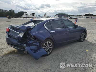 Trzecie zdjęcie samochodu z tyłu: 2015 HONDA ACCORD SPORT VIN:1HGCR2F56FA096738 - miniatura