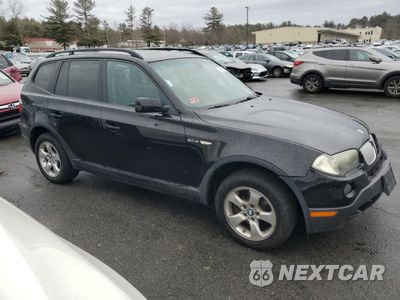 Czwarte zdjęcie samochodu z boku: 2007 BMW X3 3.0SI VIN:WBXPC93487WF25457 - miniatura