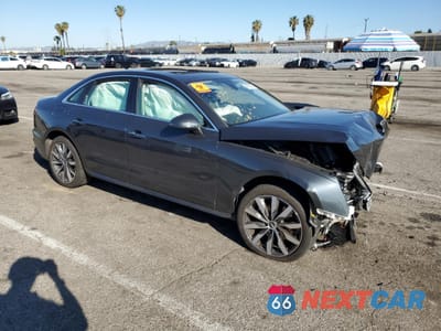 Czwarte zdjęcie samochodu z boku: 2022 AUDI A4 PREMIUM 40 VIN:WAUABAF43NA007862 - miniatura