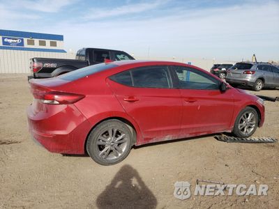 Trzecie zdjęcie samochodu z tyłu: 2018 HYUNDAI ELANTRA SEL VIN:5NPD84LF3JH316837 - miniatura