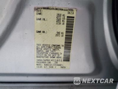Zdjęcie 12 z 12 samochodu: 2014 NISSAN ALTIMA 2.5 VIN:1N4AL3AP6EC411651 - miniatura