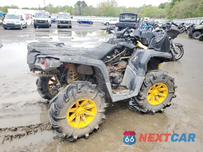 Czwarte zdjęcie samochodu z boku: 2014 CAN-AM OUTLANDER 650 X MR VIN:3JBLWLJ12EJ001602 - miniatura
